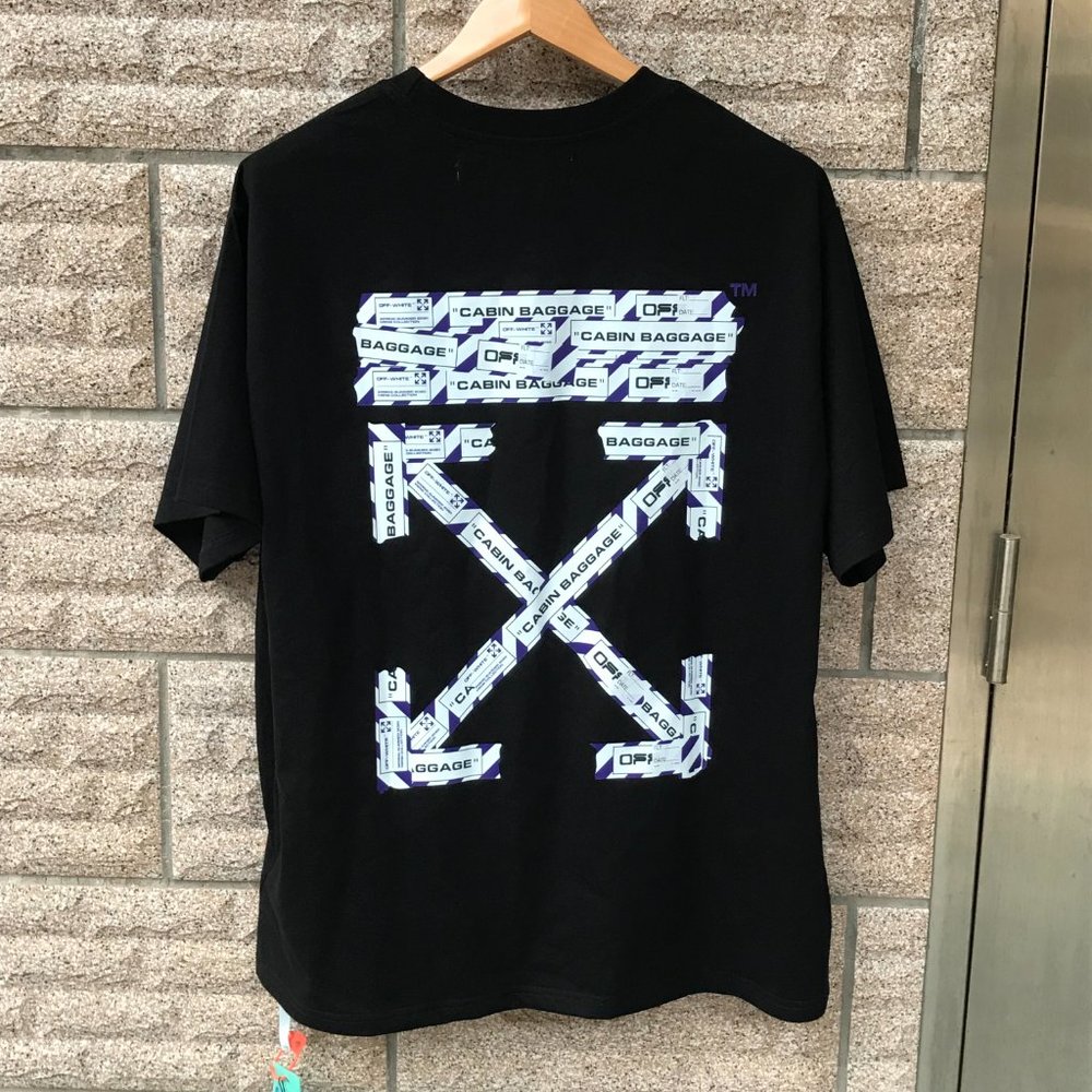 New Off-White Graffiti Arrow Print T-Shirt